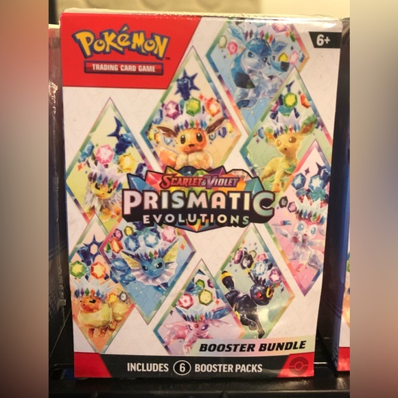 NEW Pokémon TCG Scarlet & Violet Prismatic Evolutions Booster Bundle - SEALED - Picture 3 of 3